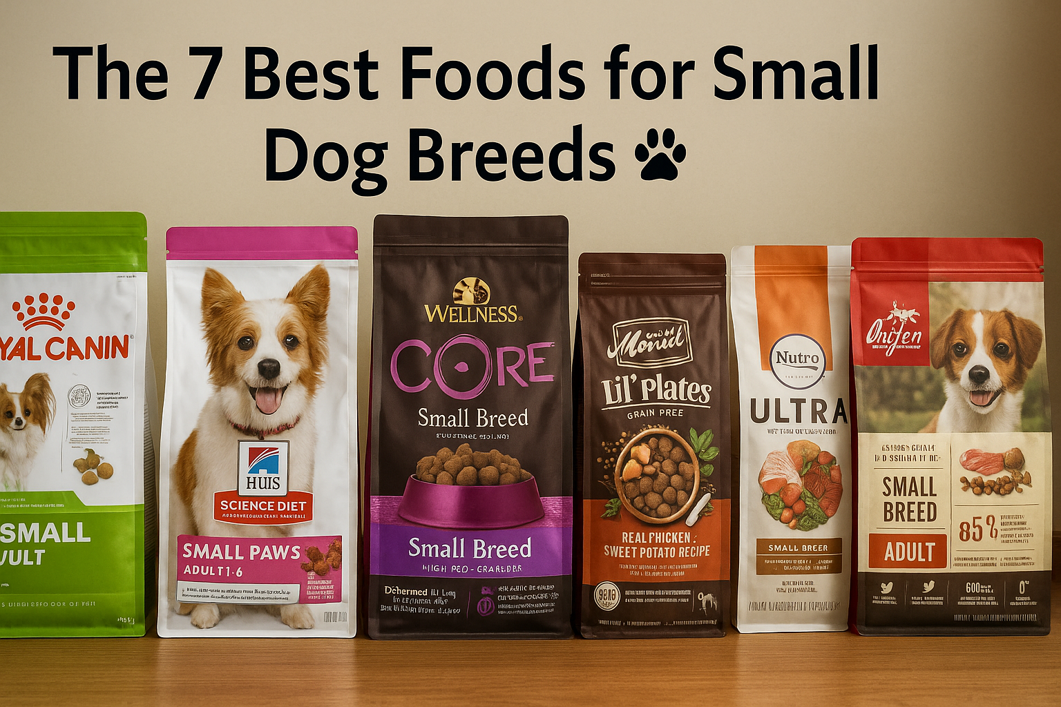 🍽️ The 7 Best Foods for Small Dog Breeds