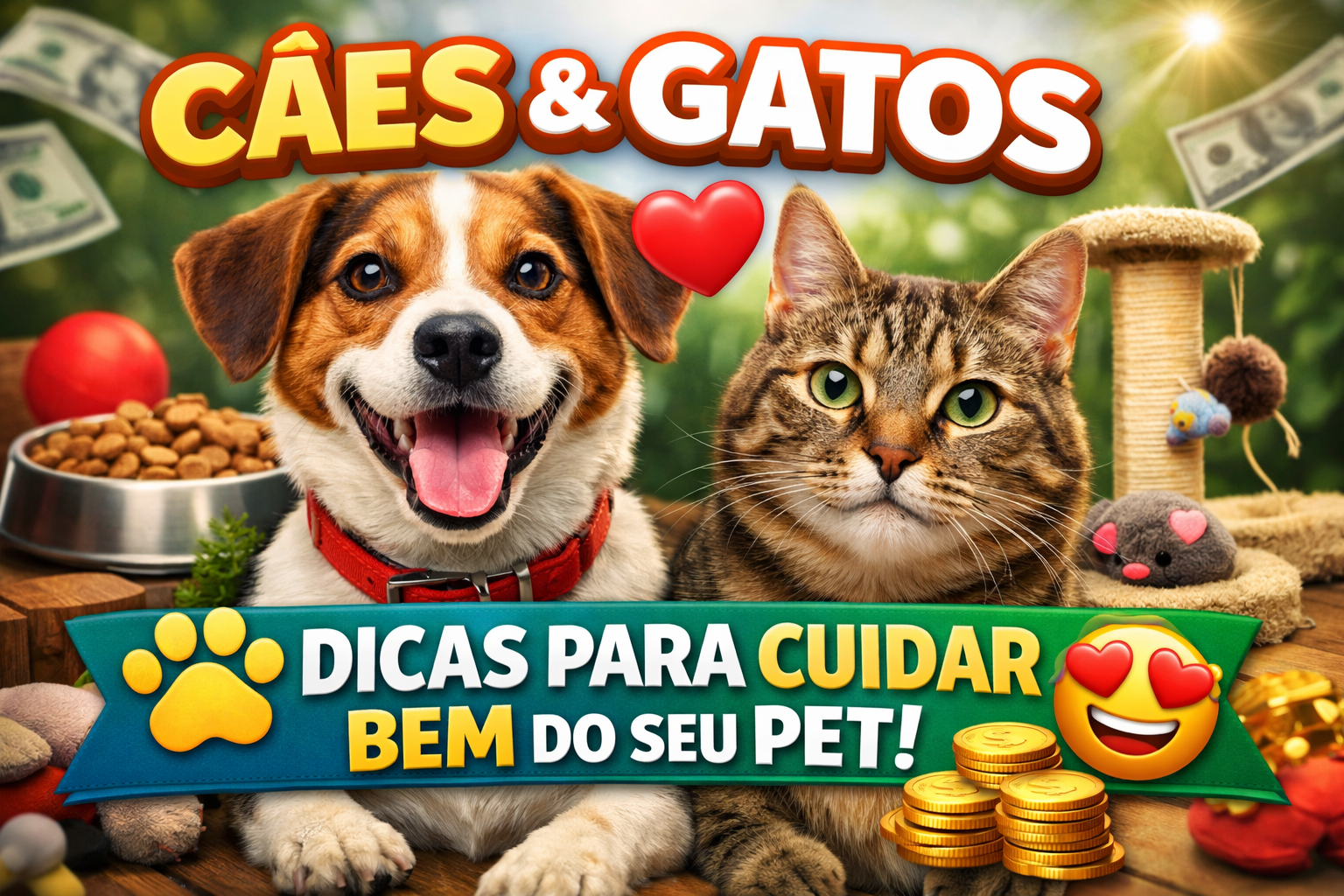 Cães e Gatos: Como Cuidar Melhor dos Seus Pets e Garantir uma Vida Feliz 🐶🐱